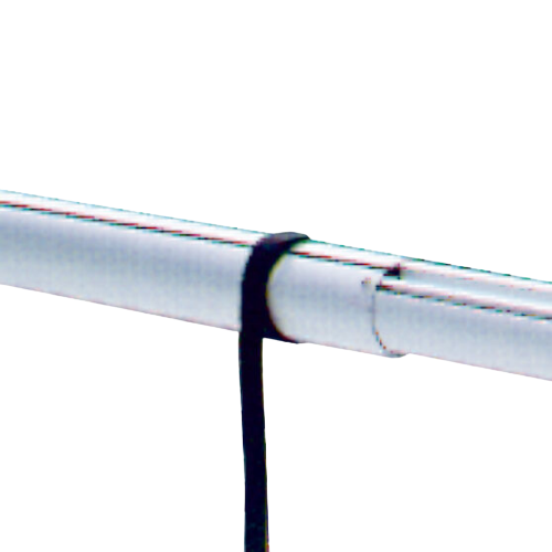 Tubo telescopico centrale d'alluminio anodizzato, Ø 100 mm x 4,0 - 5,5 m